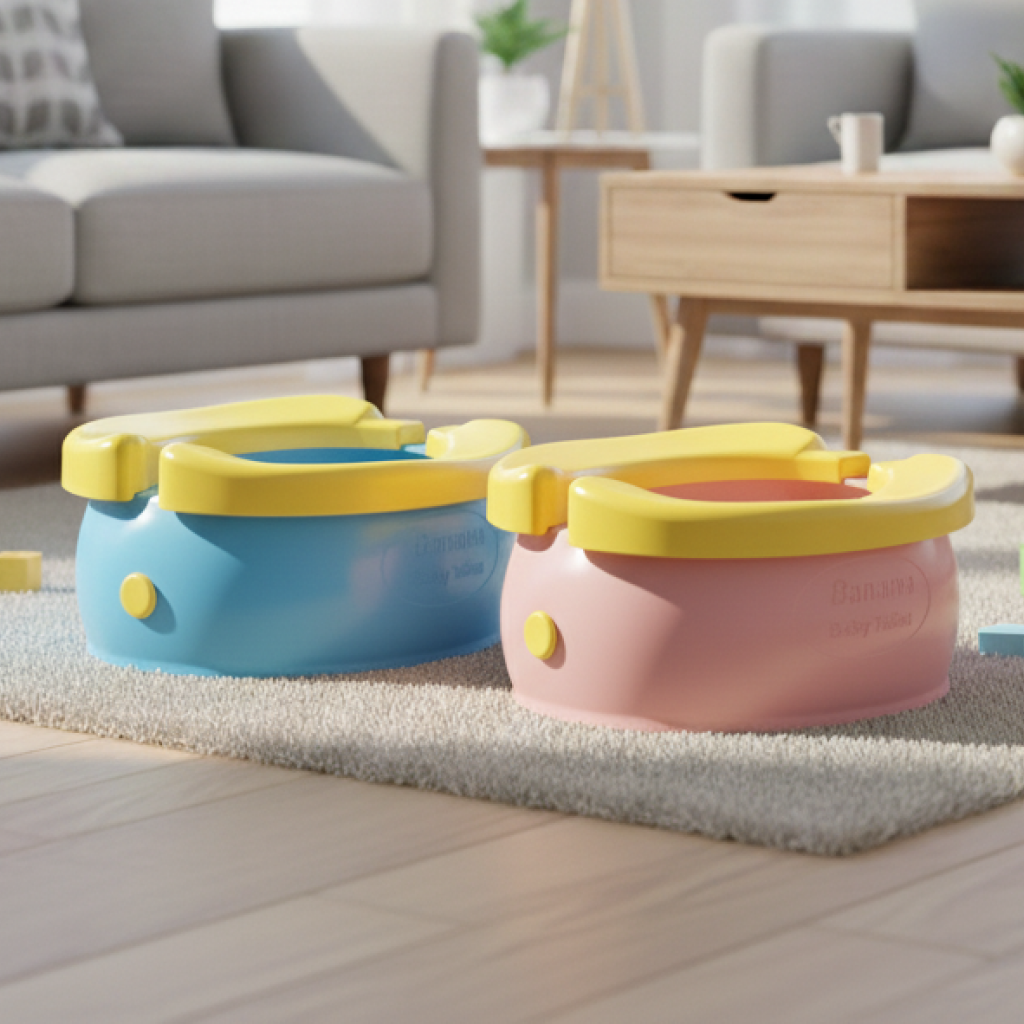 Vasino pieghevole banana airenso blu e rosa