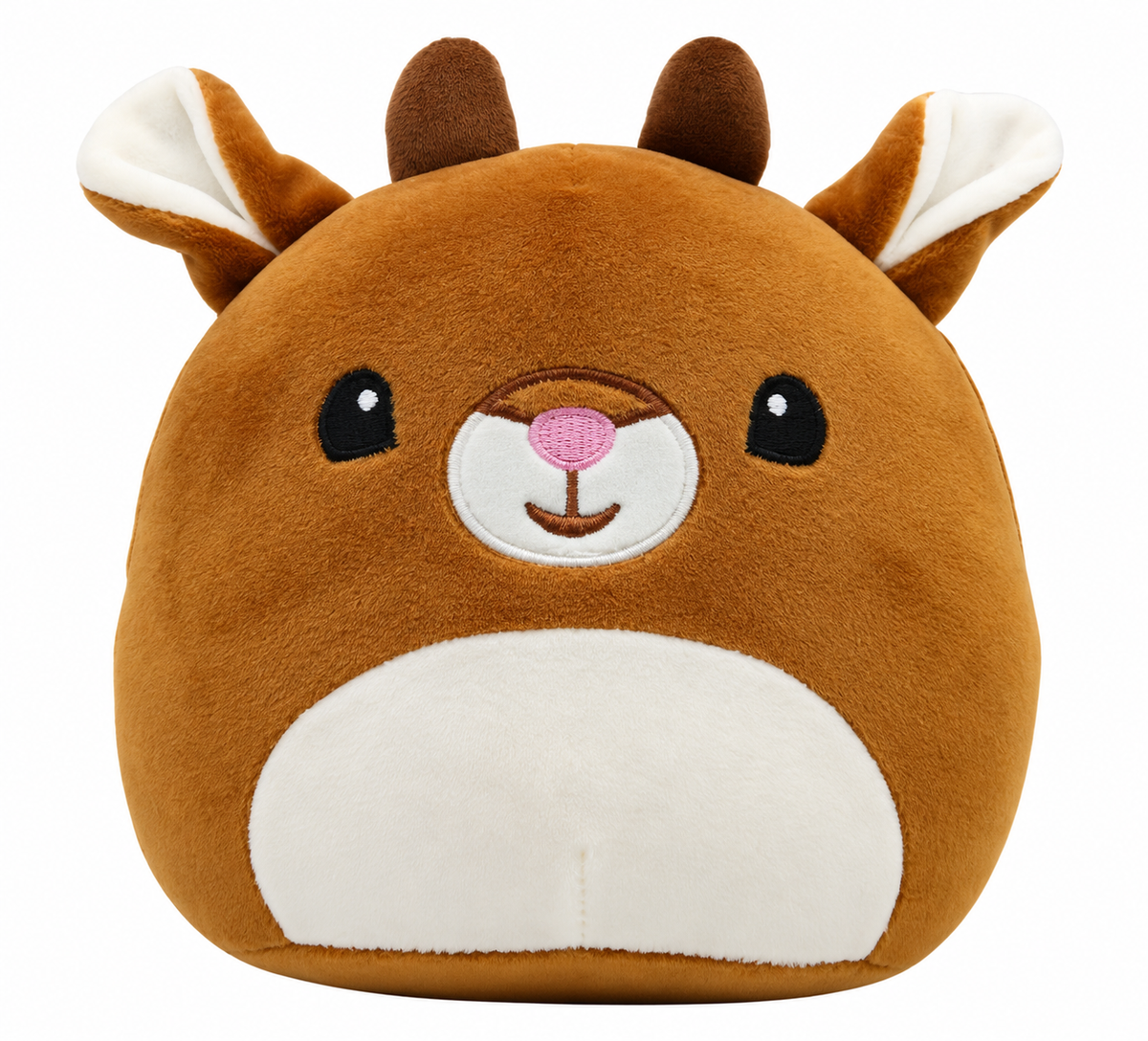 Peluche cerbiatto marrone in morbido tessuto