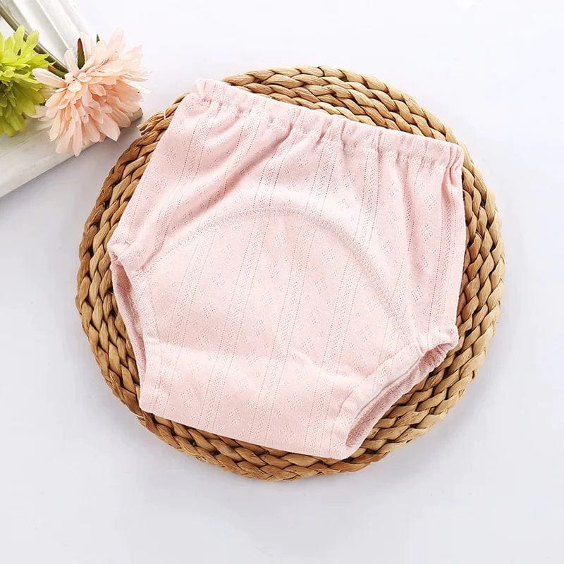 Mutandine di apprendimento airenso in cotone rosa
