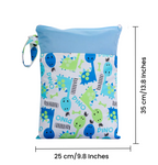 Dimensioni della wet bag airenso: 35 x 25 cm